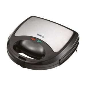 Kenwood 700W 2 Slice Sandwich Maker Silver and Black Kenwood 700W 2 Slice Sandwich Maker Silver and Black